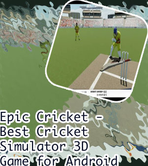 Cricket simulator game